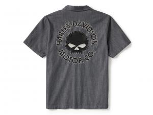 Hemd "Willie G Skull Denim"_1