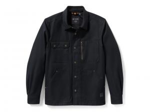 JACKET-WOVEN,CHORE,ARMOR,BLACK 97176-25VM