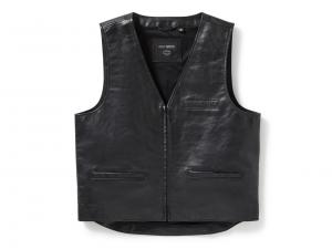 Lederweste "Bar & Shield" 97021-25VM