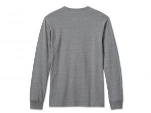 Longsleeve "#1 Racing Long Sleeve Tee Grey"_1