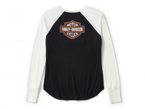 Longsleeve "Essential Arched Font Long Sleeve Raglan Black"_1