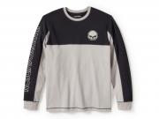 Longsleeve "Willie G Skull Colorblock Colorblock-Design" 96372-25VM