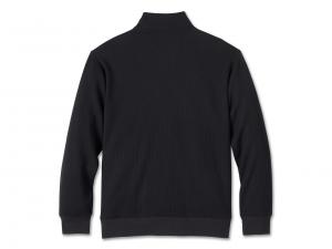 MOCK NECK-KNIT,BLACK_1