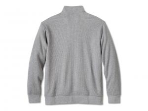 MOCK NECK-KNIT,HEATHER GREY_1