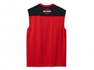 Muscle-Shirt "Sizzling Bar & Shield Red"_1