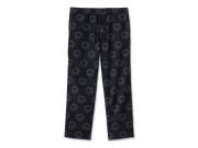 PAJAMA SET-KNIT/WOVEN,BLACK/PR_3