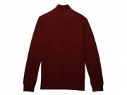 Pullover "Bar & Shield 1/4 Zip Dark Red"_1