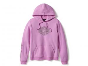 Pullover "Essential Bling Fleece Hoodie Purple" 96417-25VW