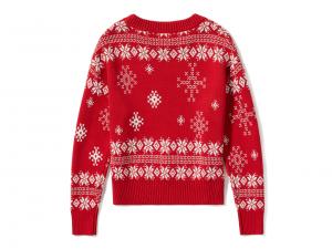 Pullover "Harley Holiday Xmas Sweater Red"_1