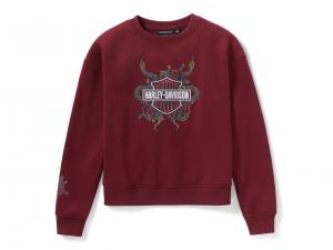 PULLOVER-KNIT,DARK RED 96822-25VW