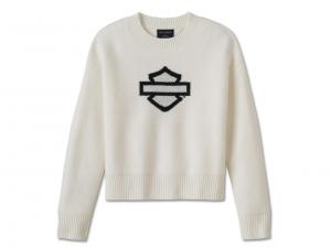 Pullover "Open Bar & Shield Sweater" 96163-25VW