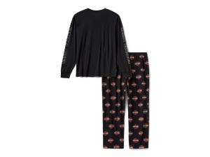 Pyjama-Set "Bar & Shield Long Sleeve"_1