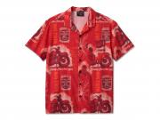 SHIRT-WOVEN,RED 96144-25VM