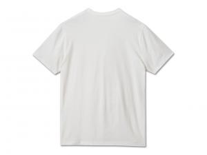 T-Shirt "Bar & Shield Pocket White"_1