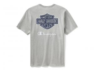 T-Shirt "Champion x Harley-Davidson Fanatic Grey"_1