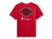 T-Shirt "Champion x Harley-Davidson Fanatic Red"_1