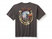 T-Shirt "Men's Dickies x HD Heavyweight Flaming Eagle"_1