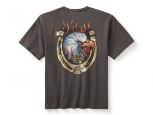 T-Shirt "Men's Dickies x HD Heavyweight Flaming Eagle"_1