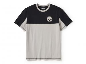 T-Shirt "Men's Willie G Skull Colorblock Short Sleeve Colorblock Black" 96373-25VM
