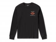 TEE-KNIT,BLACK 96724-25VM