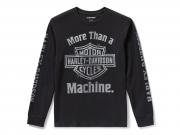 TEE-KNIT,BLACK 96726-25VM