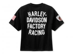 TEE-KNIT,FACTORY RACING,BLACK 96378-26VW