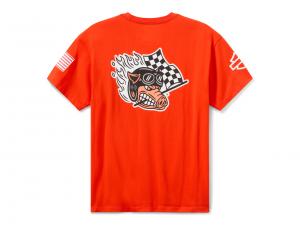 TEE-KNIT,FACTORY RACING,ORANGE 96376-26VX